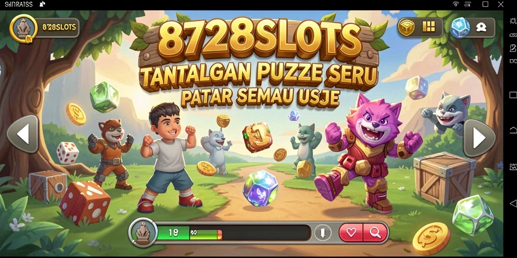 Gameplay Puzzle yang menarik dan menantang di 8728SLOTS.