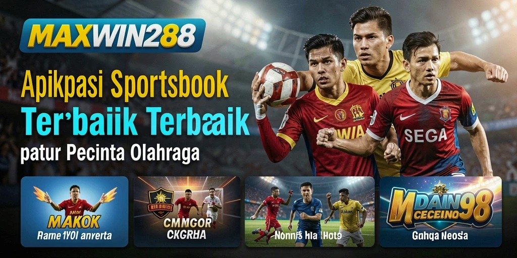 Tampilan utama gameplay Sportsbook MAXWIN288 yang menarik dan interaktif.
