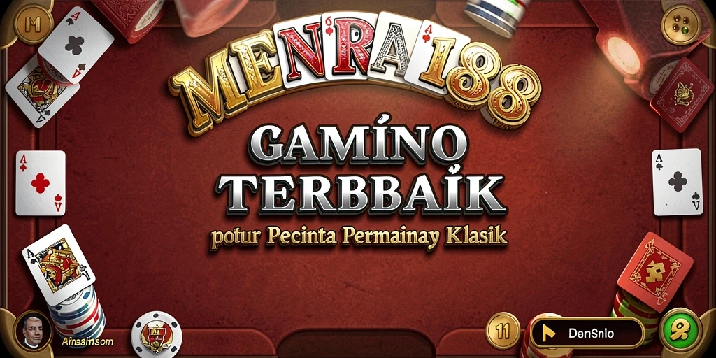 Tampilan gameplay seru dalam MENARA188 saat bermain Domino.