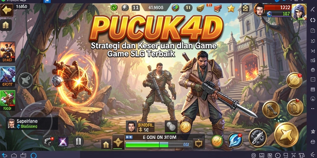Gameplay seru dan strategi mendalam di PUCUK4D.