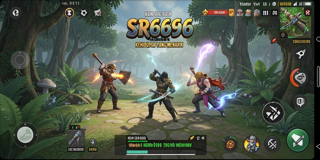 Tangkapan layar dari gameplay SR6666 yang menarik dan realistis.