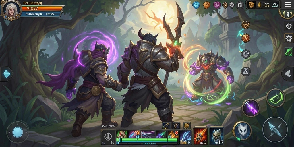 Tampilan gameplay VIO77 yang seru dan menantang.